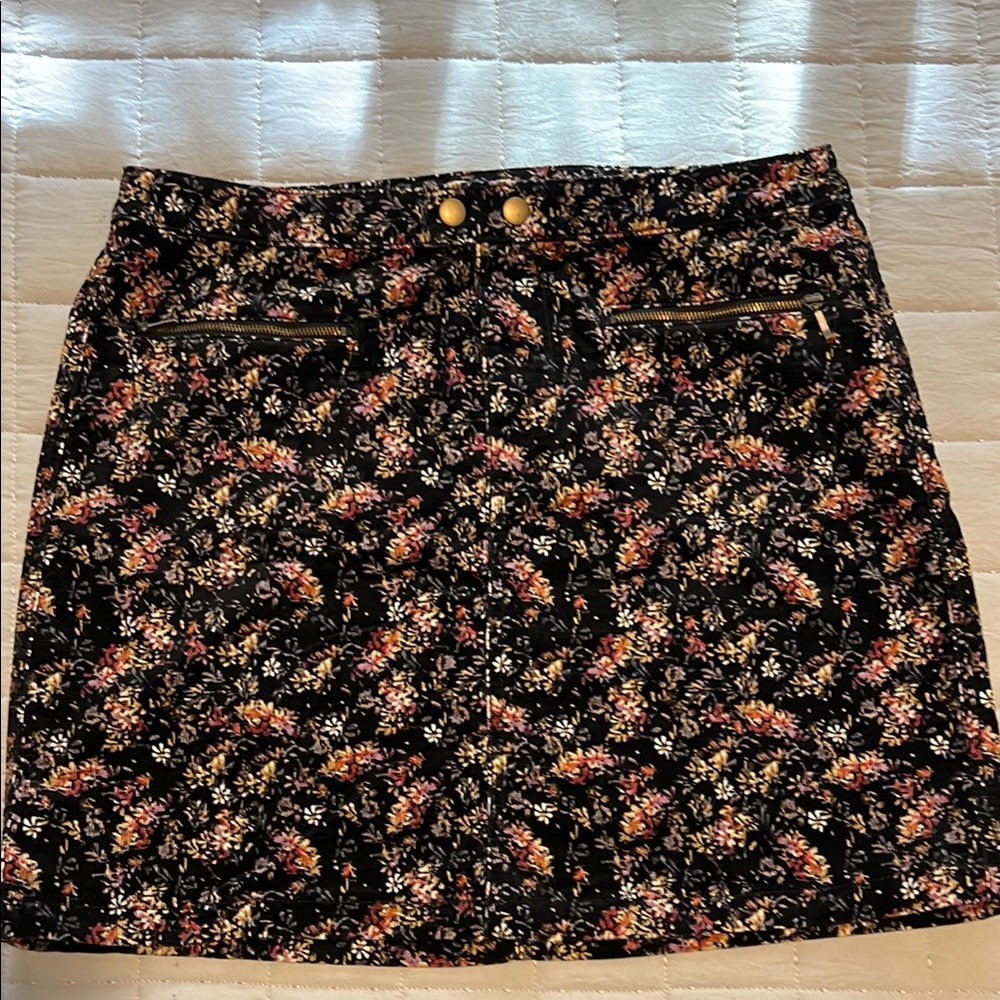 Mossimo Supply Co. Orange Brown Mini Pencil Skirt